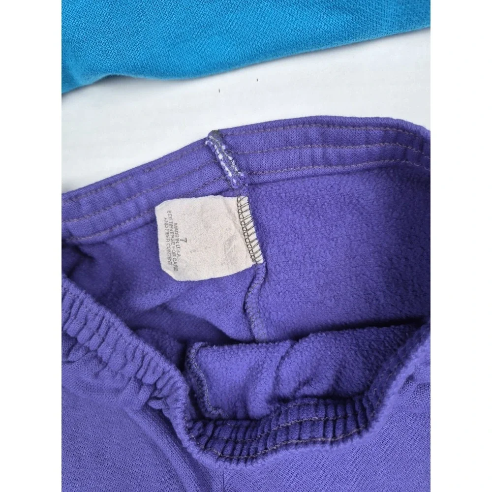 Vintage we're back a dinosaur's story kids shirt Pants‎ Outfit Size 7 90s FLAWS - Picture 3 of 16